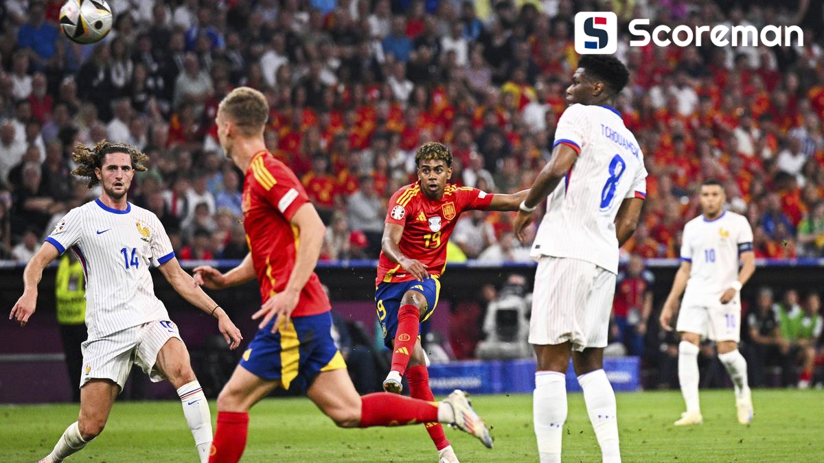 스페인, 프랑스 5-4 제압 UEFA 네이션스 결승행...야말 멀티골